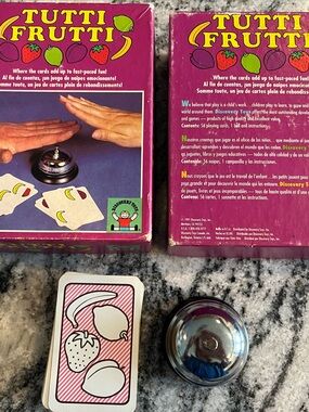 Discovery Toys Tutti Frutti Matching Card Game